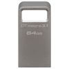 64GB USB3.1 Flash Drive Kingston DataTravaler Micro "DTMC3", Ultra-small Metal Case (DTMC3/64GB) 
