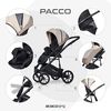 купить Детская коляска Riko Carucior 2in1 Basic Pacco 06 Latte в Кишинёве 