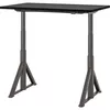 cumpără Masă de birou Ikea Idasen înălțime reglabilă 120x70 (Negru/Gri Inchis) în Chișinău 