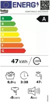 cumpără Mașină de spălat frontală Beko B3WFU58415W în Chișinău 