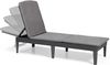 купить Садовая мебель Keter Jaipur Sun Lounger Graphite (238416) в Кишинёве 