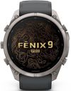 cumpără Ceas inteligent Garmin Fenix 9 Pro, 51mm, Ti w/Gpt/Blk bnd (010-04337-26) în Chișinău 