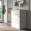 купить Комод Ikea Malm 4 sertare 80x100 (Alb) в Кишинёве 