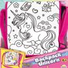купить Набор для творчества Noriel S00003846 Set de colorat Unicorn, Pretty Pinky в Кишинёве 