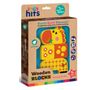 купить Игрушка Kids Hits KH20/003 Деревянные кубики Friendly Giraffe в Кишинёве 