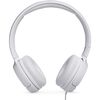 купить JBL TUNE 500 White On-ear Headset with microphone, Dynamic driver 32 mm, Frequency response 20 Hz-20 kHz, 1-button remote with microphone, JBL Pure Bass sound, Tangle-free flat cable, 3.5 mm jack, White JBLT500WHT в Кишинёве 