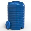 cumpără Duș de vară Uniplast 37080 Rezervor apa 500 L vertical, oval (albastru) cu stut D. 1/2" 79x126 cm în Chișinău 