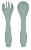 cumpără Seturi pentru hrănire bebelușilor Kikka Boo 31302050001 Set de alimentatie din silicon Platinum Sage, 5 piese în Chișinău 