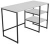 купить Офисный стол Nowystyl Jet (negru/alb) в Кишинёве 