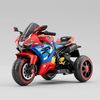cumpără Mașină electrică pentru copii Richi (RT516) Motocicleta rosie-albastra pe acumulator pentru copii (56789) în Chișinău 
