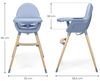 купить Стульчик для кормления KinderKraft KHFINI02NOR0000 Fini 2 Nordic Breeze в Кишинёве 