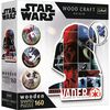 cumpără Puzzle Trefl 20190 Puzzles - 160 Wooden Shaped Puzzles - Darth Vader / Lucasfilm Star Wars în Chișinău 