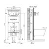 Инсталляция для унитаза IMPRESE i5220 + система OLIpure 