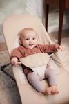 купить Детское кресло-качалка BabyBjorn 005226A Balance Soft Woven, Khaki/Beige в Кишинёве 