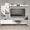 купить Стенка Trendy Beril, Alb 180x40x37cm в Кишинёве 