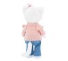 купить Мягкая игрушка Orange Toys LK01/01 Lucky Kitty, Lucky Sophie: Denim Hearts 38 в Кишинёве 