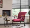 cumpără Fotoliu Trendy Balansoar Yoka-Maroon 65x100x86cm (GTR003715) în Chișinău 