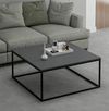 купить Журнальный столик Trendy Loni, Masuta de cafea, Antracit, 90x42x90cm в Кишинёве 