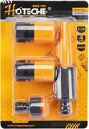 cumpără Furtun Hoteche 373154 ШЛАНГ ПОЛИВОЧНЫЙ 1/2" (БУХТА 15М) + НАБОР НАСАДОК 4ШТ. în Chișinău 