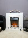 купить Камин электрический ArtFlame Agnes white & Galileo silver в Кишинёве 