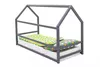 cumpără Pat Бельмарко Кровать-домик Монтессори Svogen 70x160 Графит în Chișinău 
