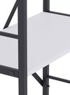 купить Офисный стеллаж Nex Home Raft metalic Loft 1700x800x350mm, 5 polite PAL, Anthracite/White snow в Кишинёве 