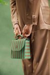 cumpără Geantă de umăr Pip Studio 51.273.428 Frances Cross Body Bag Small Stripe Green 19x7x17.5cm în Chișinău 