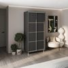 cumpără Dulap my-STYLE C10H1T03BM02-U11, 100x210, антрацит în Chișinău 