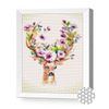 купить Картина по номерам Art Gallery JS20830 Mozaic cu diamante 20x30cm Cerbul si florile в Кишинёве 