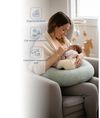 cumpără Pernă pentru gravide și mame care alăptează BabyJem 082 Perna pentru alaptare Flowers Green în Chișinău 