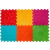 купить Коврик игровой Ortek 12815 Коврик-пазл массажный Мягкий (6 эл.) в Кишинёве 