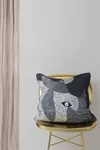 cumpără Lenjerie de pat Moooi 250687 Dwarf Rhino Cushion 50x50 Black în Chișinău 