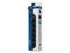 cumpără Фильтр импульсных помех SVEN SF-06L 6 sockets, Black, 5m (Priza cu protectie - prelungitor/basic surge protection) în Chișinău 