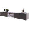 купить Тумба напольная для TV Mobildor-Lux ZEN (240x35x38H cm) PAL 8681, MDF SL-09 в Кишинёве 
