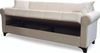 купить Диван Trendy Ares, extensibila cu lada de depozitare, 215x80x80cm, Bej в Кишинёве 