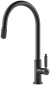 cumpără Bateria bucătărie Gessi 60622-707 Venti20 Black Metal Brushed PVD în Chișinău 