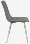 купить Комплект стол и стулья Evelin di Costacurta стол DT 404-5Wh + 3 стула YTC-080Wh Light grey в Кишинёве 
