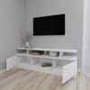 cumpără Comodă TV Smartex (16533) Т9 180cm TV Alb în Chișinău 