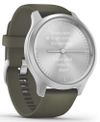 купить Смарт часы Garmin vivomove Style, S/E EU, Silver, Moss, Silicone в Кишинёве 