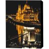 cumpără Tablou pe numere BrushMe BS52549FC 40х50 сm (fără cutie) Budapesta de noapte în Chișinău 