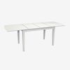 купить Комплект стол и стулья Evelin di Costacurta стол HV-27V White + 6 стульев YTC-064Wh UF910-01 Light beige в Кишинёве 