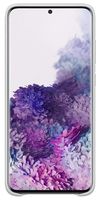 купить Чехол для смартфона Samsung EF-VG985 Leather Cover Grayish White в Кишинёве 