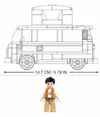 купить Конструктор Sluban B1192 Bus camping, scara 1:35, 265 elem. в Кишинёве 