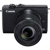 купить Фотоаппарат беззеркальный Canon EOS M200 + 15-45 IS STM + 55-200 IS STM Black в Кишинёве 