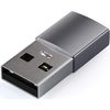 купить Переходник для IT Satechi Type-A to TypeC Adapter Gray в Кишинёве 