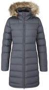 купить Одежда для спорта Rab Scurta dame Deep Cover Parka Steel 10 (QDB-33-STE-10) в Кишинёве 