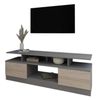 cumpără Comodă TV Smartex (16537) Т9 180cm TV Grafit+Stejar Deschis în Chișinău 