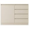 cumpără Comodă Smartex (16082) Т2 100cm Ivory în Chișinău 