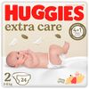 Scutece Huggies Extra Care 2 (3-6 kg), 24 buc.