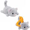купить Мягкая игрушка Orange Toys K402/13 Milo&Millie, Grey Kitten 13cm в Кишинёве 